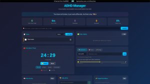 ADHD Management Tool screenshot