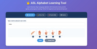 ASL Learning Tool screenshot