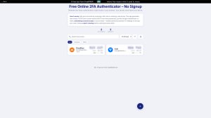 2FA Authenticator screenshot