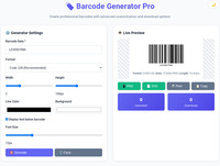 Barcode Generator screenshot