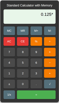 Calculator screenshot