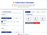 Calorie Burn Calculator screenshot