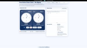 Chess Clock screenshot