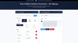 Citation Generator screenshot