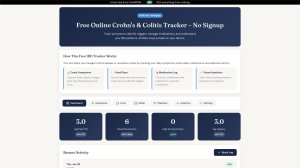 Crohn's and Colitis Management Tool screenshot