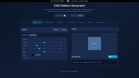 CSS Pattern Generator screenshot