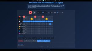 Drum Pattern Generator screenshot