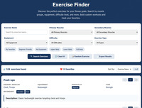 Exercise Finder screenshot