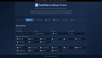 Food Diary & Allergy Tracker screenshot