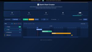 Gantt Chart Creator screenshot