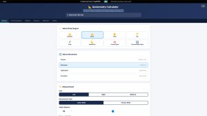 Goniometry Calculator screenshot