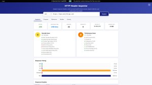 HTTP Header Inspector screenshot