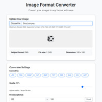 Image File Converter / Resizer screenshot