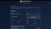 Interest Calculator screenshot