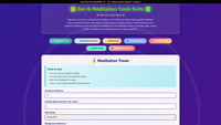 Zen & Meditation Tool Suite screenshot