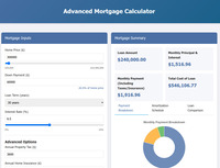 Mortgage Calculator screenshot