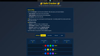 Safe Cracker Game screenshot