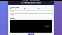 Screen Video Recorder screenshot