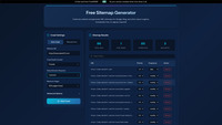 Sitemap Generator screenshot