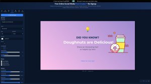 Social Media Post Creator screenshot