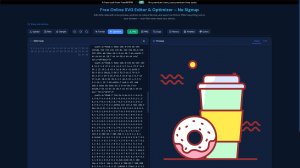 SVG File Editor & Optimizer screenshot