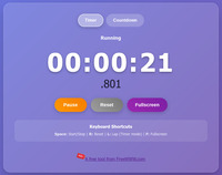 Timer / Countdown screenshot