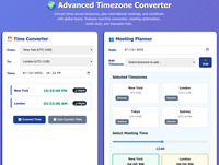 Timezone Converter screenshot