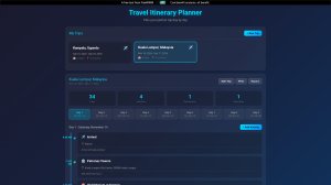 Travel Planner screenshot