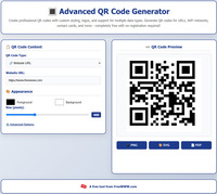 QR Code Generator screenshot